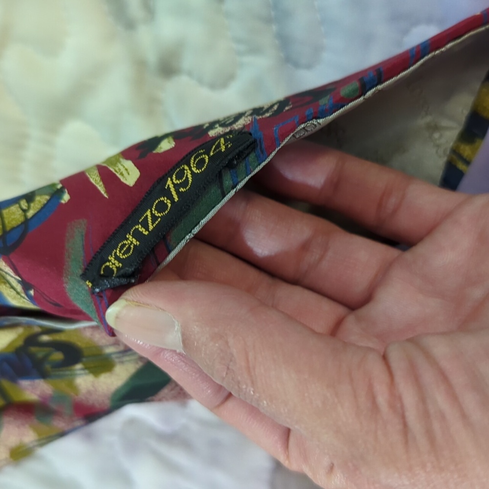 Lorenzo Mad e In Italy 1964 100% Silk Tie - Picture 7 of 14
